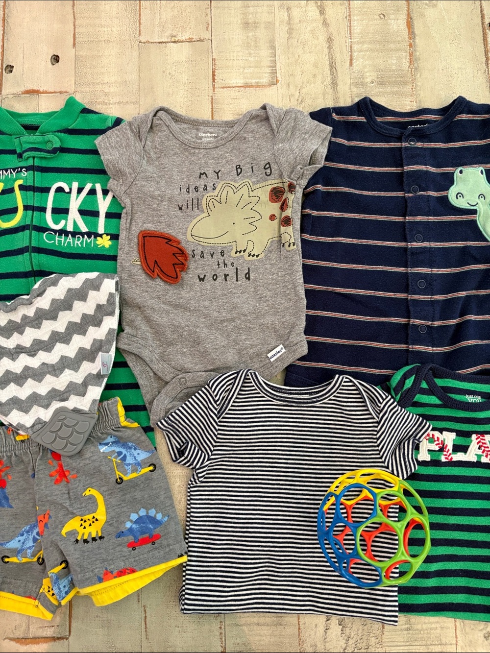 Carter’s 8 Piece 0-3 Month Baby Boy Bundle